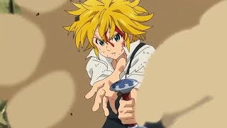 Meliodas vs Hendrickson e Gilthunder dublado e hd [upl. by Ynahpets]