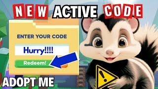 ⚠️BE QUICK❗Adopt Me Roblox CODE 2024  REDEEM Now Before it Expires NEW [upl. by Ferrick]