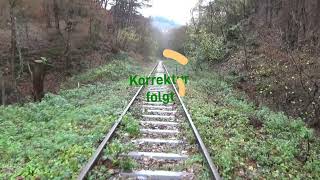 Auf verlorenem Gleis 2 🛤 Lost track2 gleise geschichte railway historic nature [upl. by Simons]