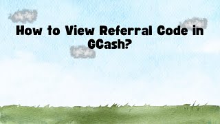 How to View Referral Code in GCash [upl. by Etsirk354]