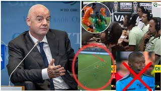 Regardez président FIFA tacle l Arbitre après match Sénégal vs Côte dIvoire [upl. by Collyer807]