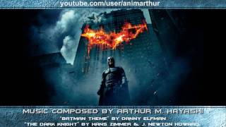 【BATMAN】The Dark Knight Trilogy  1989 Theme ☆ Remix ☆ New Orchestration by Animarthur [upl. by Nodnyl]