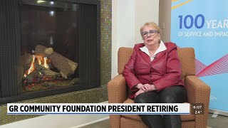 Grand Rapids Community Foundation president to retire after 35 years [upl. by Gina542]