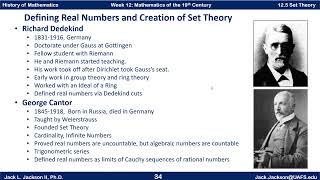 Math History 126 Abstract Algebra and Number Theory in the 19th Century [upl. by Dyrrej144]