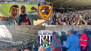 HULL CITY VS WBA VLOG CARVALHO WONDERSTRIKE AS PROMOTION RIVALS BATTLE IT OUT [upl. by Nelleyram]