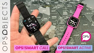 OPSOBJECTS  Smartwatch OPSSMART CALL and ACTIVE  Unboxing and HandsOn [upl. by Wu]