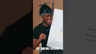 KSI singing Holiday without autotune 💀 ksi holiday thickofit [upl. by Animrelliug]