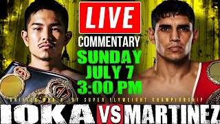 🔴LIVE Kazuto Ioka vs Fernando Martinez Full Fight Commentary Unified Super Flyweight Championship [upl. by Clementius]