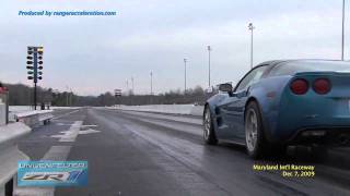 Lingenfelter C6 ZR1 First QuarterMile Run In The 9s [upl. by Laird]