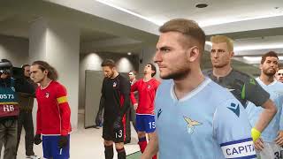 LAZIO VS ATM  PES 21 GAMEPLAY [upl. by Ydniahs]