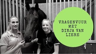 VRAGENVUUR 4 met Dinja van Liere JoanneNeidhoferHorses [upl. by Ivonne580]