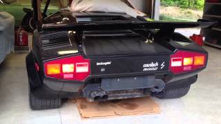 1985 Lamborghini countach 5000s start up [upl. by Nila]