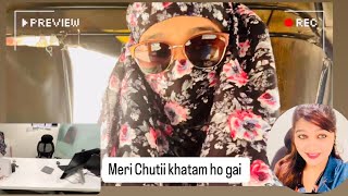 Chutii khatam 🤷‍♀️ minivlog support post vlog familyvlog travel vlogger office lifestyle [upl. by Suired]