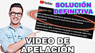 VIDEO DE APELACIÓN  CONTENIDO REUTILIZADO COMO SOLUCIONAR youtube [upl. by Ardnasxela786]