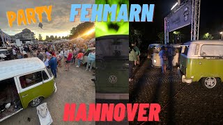 PARTY  Bulli Festival Fehmarn amp VW Bus Festival Hannover  HARDMOOD [upl. by Ovid331]