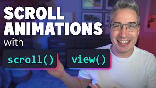 Incredible scrollbased animations with CSSonly [upl. by Enajiram]