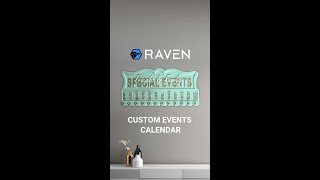 CREATING A CALENDAR WITH RAVEN [upl. by Acsot657]