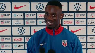 USMNT FORWARD FOLARIN BALOGUN ahead of Team USA facing Bolivia in Copa America [upl. by Biron]