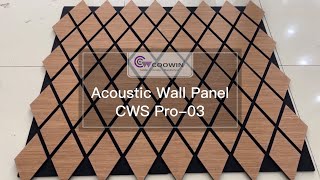 COOWIN® Acoustic Wall Panel CWS Pro03 [upl. by Yetac]