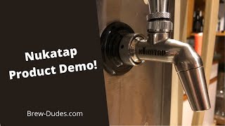 NUKATAP Faucet Demo  Forward vs Rear Sealing Tap Review [upl. by Gaiser651]