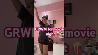 GRWM for movie night 🍿grwmoutfit youtubeshorts movienight creator newmeasia bodysuits vlog [upl. by Annahsohs]