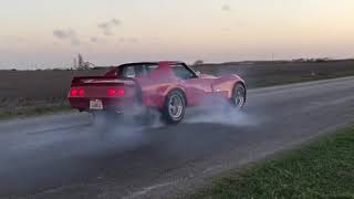 1976 corvette burnout [upl. by Scevo]