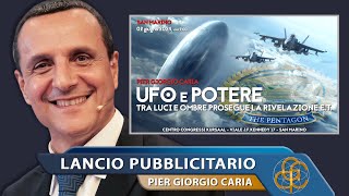 Trailer quotUFO E POTERE tra luci ed ombre prosegue la rivelazione extraterrestrequot [upl. by Geddes]