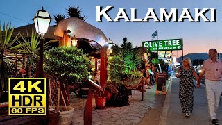 Kalamaki  Greece  Zakynthos in 4K 60fps HDR  UHD  Dolby Atmos 💖 The best places 👀 walking tour [upl. by Caspar]