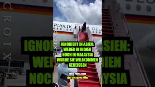 Ignorierte BesucheBaerbock trifft auf Desinteresse in Asien baerbock indien malaysia lacroix [upl. by Ariaek]