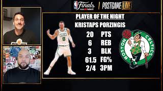 POSTGAME LIVE Dallas Mavericks Vs Boston Celtics Game 1 NBAFinals Presented by YouTube TV [upl. by Nancie]