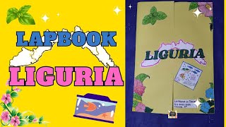 LAPBOOK LIGURIA le regioni ditalia  liguria  geografia lapbook [upl. by Beker473]