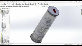 Bifloats Wiznet tube design with solidworks student version [upl. by Almeta]