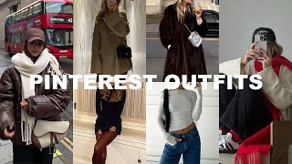 Recreating Pinterest Outfits cute inspiration for 2024 [upl. by Pollock]