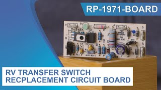 RV Transfer Switch Replacement Circuit Board for LPT50BRD and LPT30 [upl. by Ayisan774]