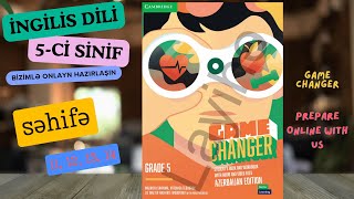 Game changer 5cü Sinif İngilis Dili səh 11 12 13 14  sahibafataliyeva language ENGLİSH [upl. by Drucilla]