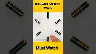 Incredible Coin And Battery Magic Experiment [upl. by Aderf]