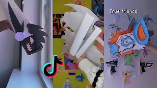 Dragon Puppet Crafts  Paper Dragon TikTok Compilation 227 [upl. by Metabel]