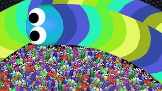 Slitherio AI 1 Million Score World Record Epic Slitherio Gameplay [upl. by Raul27]