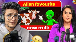 Aliens Drink Cow Milk Indian Media Roast [upl. by Weatherby]