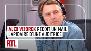 Alex Vizorek reçoit un mail lapidaire dune auditrice après une blaque sur Hugues Aufray [upl. by Eladroc638]