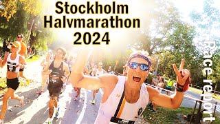 Stockholm Halvmarathon 2024  Race report vlog [upl. by Adaran61]