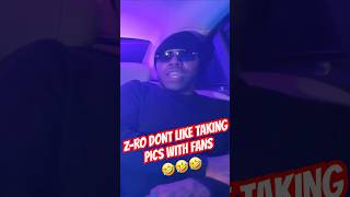 ZRo on why he don’t like taking pics with fans🤣 shorts zro youngdolph boosie charlestonwhite [upl. by Eohce]