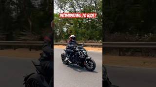 Is the Ducati Diavel V4 Intimidating to Ride  BikeWale shorts [upl. by Hujsak989]