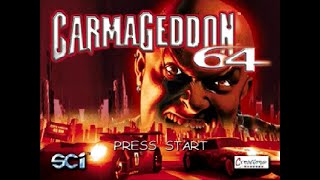 Carmageddon 64  Start Up  Nintendo 64  N64 [upl. by Llenral]