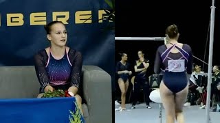 Grzesikiewicz WIKTORIA  Uneven Bars 11833  Szombathely Challenge Cup 2024 [upl. by Davilman]