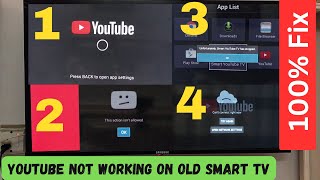 YouTube Not Working on Old Smart Tv [upl. by Chaworth]