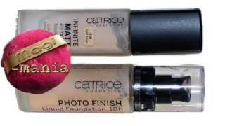 Gegenüber CATRICE Infinite Matt amp Photo Finish Foundation [upl. by Ellehcal]