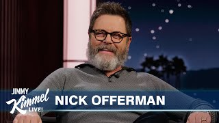 Nick Offerman on His Episode of The Last Of Us Reactions to His Performance amp Being Spoiled on Tour [upl. by Llenrev]