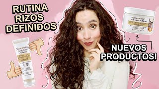 DEFINICIÓN DE RIZOS CON CREME OF NATURE 👀 JELLY Y PUDDING PARA PEINAR METODO CURLY [upl. by Houston]