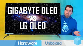 Can Gigabytes Gaming OLED Beat LG  Aorus FO48U Review [upl. by Lalittah]